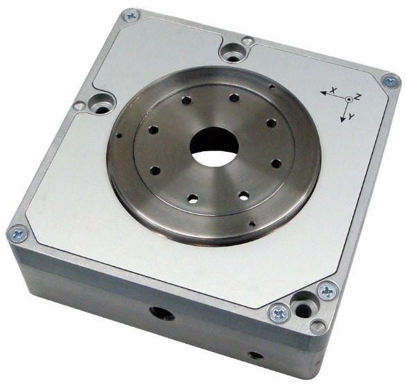 8NTS-XYZ-200-A - Piezo scanning stage with central hole